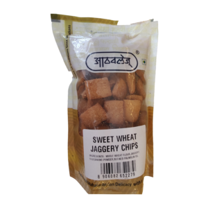 Sweet Wheat Jaggery Chips