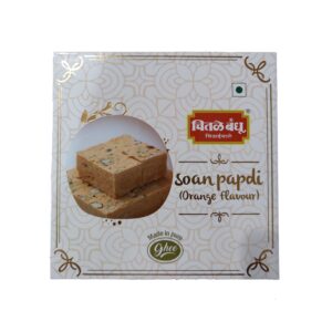 Orange Soan Papdi
